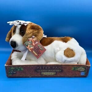 Applause Peter Pan Nana Plush Dog 11 Inch Universal Studios 2003
